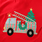 Festive Firetruck Pants Set