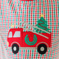 Festive Firetruck Romper