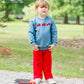 Firetruck Trio French Terry Pullover