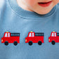Firetruck Trio French Terry Pullover