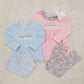 Frosty Friends Bloomer Pants Set