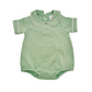 Boys Easter Short Sleeve Peter Pan Collar Bubble