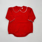 Girls Valentine's Long Sleeve Peter Pan Collar Bubble