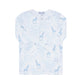 Blue Giraffe Print Pajama