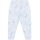 Blue Giraffe Print Pajama