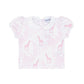 Pink Giraffe Print Diaper Cover Set
