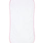 Pink Gingham Burp Cloth
