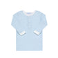 Blue Gingham Baby Pajamas