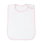 Pink Gingham Feeding Bib