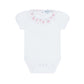 Pink Heart Print Onesie Set