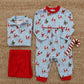 Here Comes Santa Claus Patrick Romper