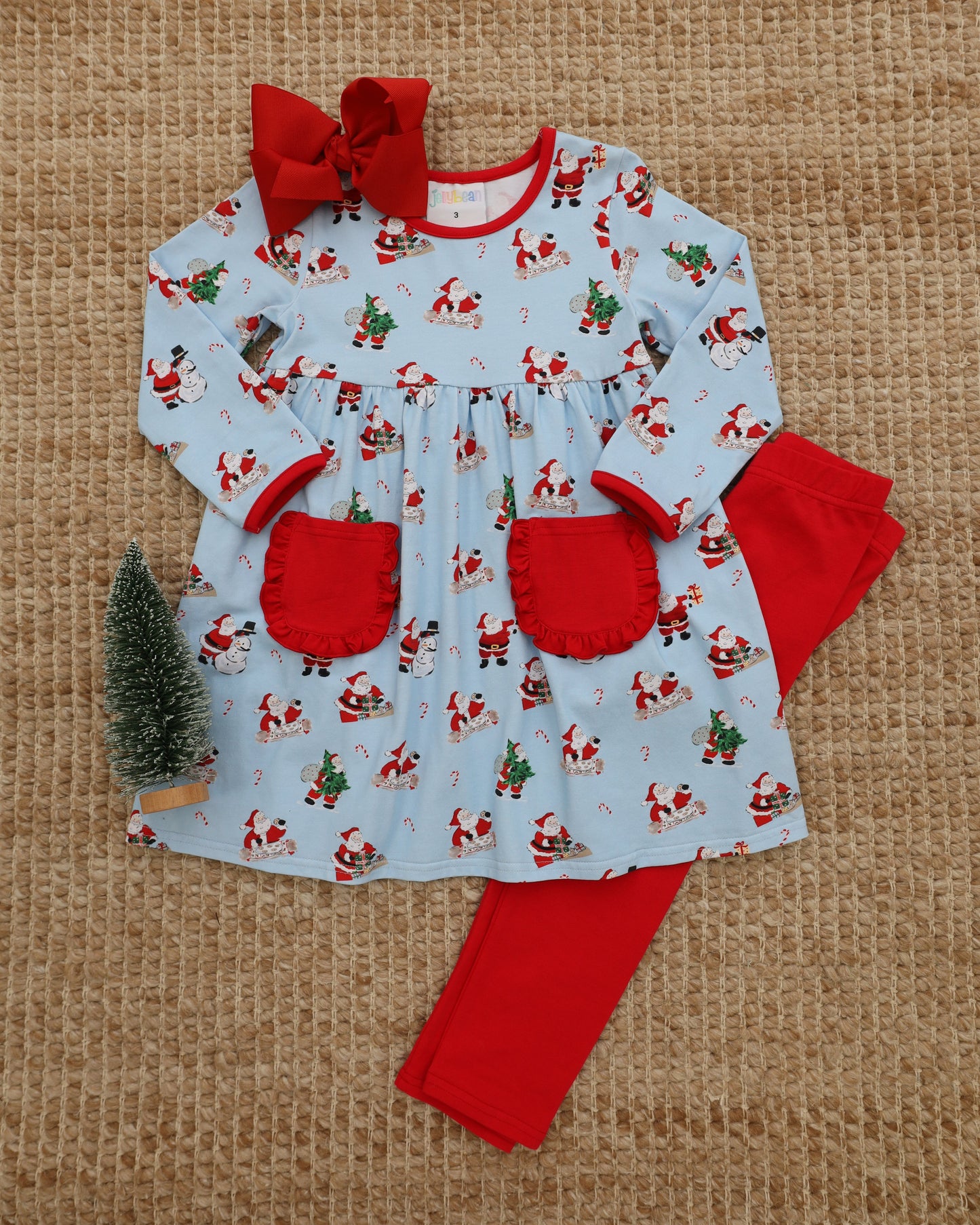 Here Comes Santa Claus Reese Pants Set