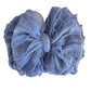 Ruffled Headband | Denim