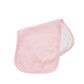 Picot Trim Bib & Burp Cloth Set