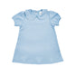 Girls Back to School Short Sleeve Peter Pan Collar Dress