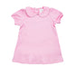 Girls Back to School Short Sleeve Peter Pan Collar Dress