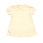 Girls Back to School Short Sleeve Peter Pan Collar Dress