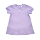 Girls Back to School Short Sleeve Peter Pan Collar Dress
