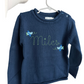 Navy Rollneck Sweater