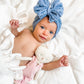 Ruffled Headband | Denim