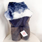 Navy Tie Dye | Hooded Bath Towel