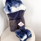 Navy Tie Dye | Hooded Bath Towel