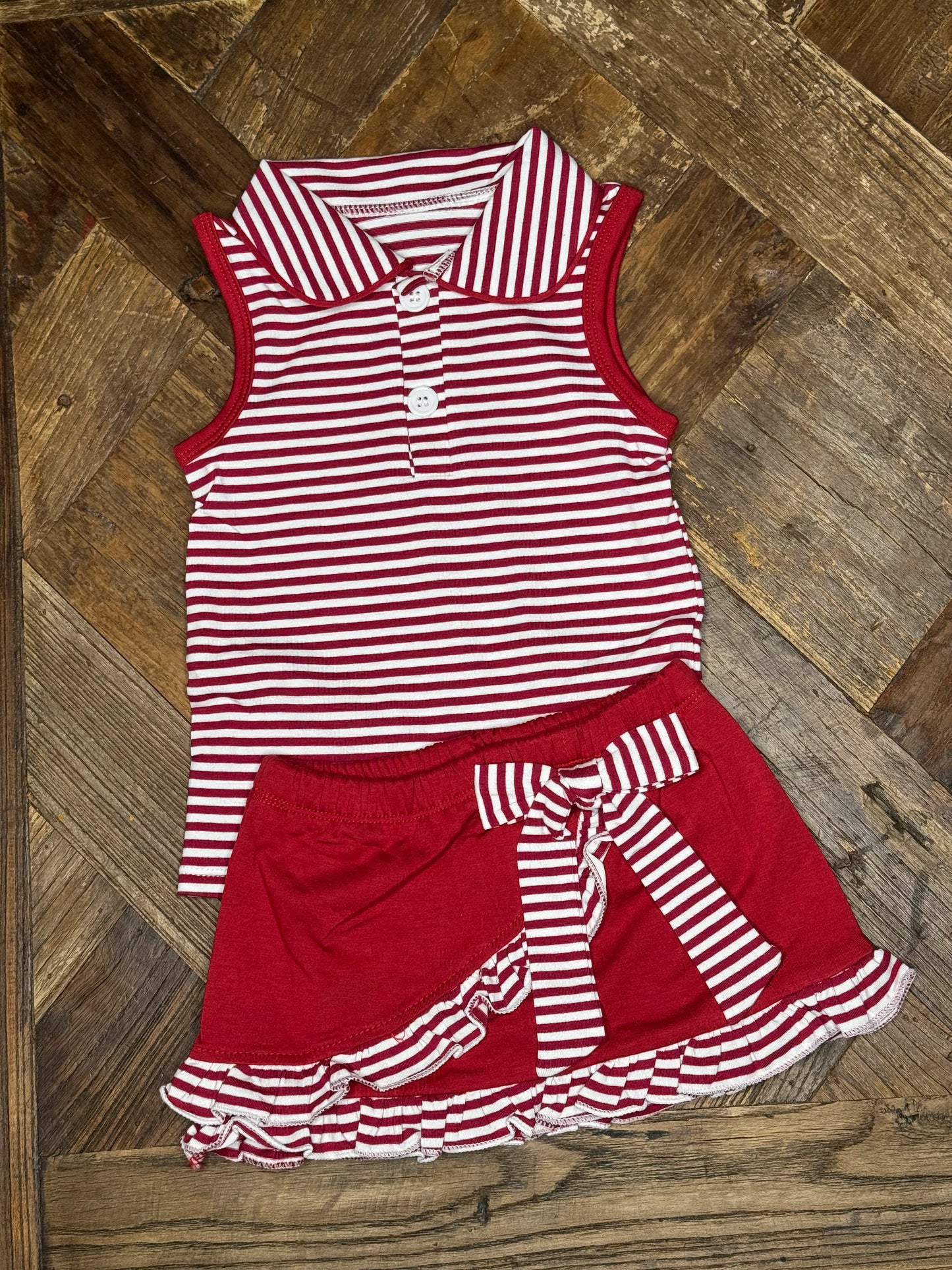Girls Game Day Skort Set