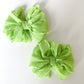 Ruffle Clip | Lime