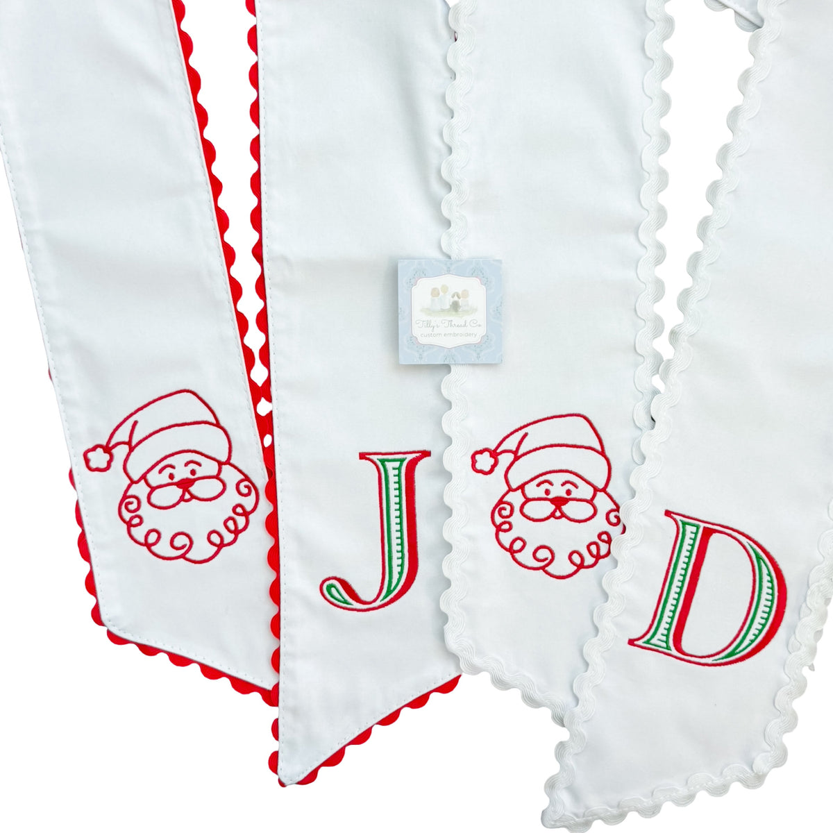 Christmas Wreath Sashes