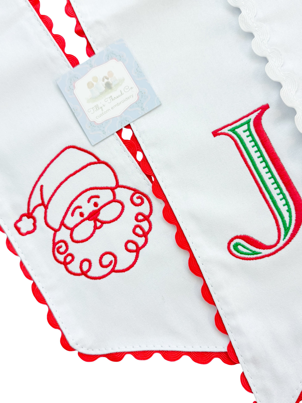 Christmas Wreath Sashes