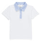Boys Patriotic Short Sleeve Polo