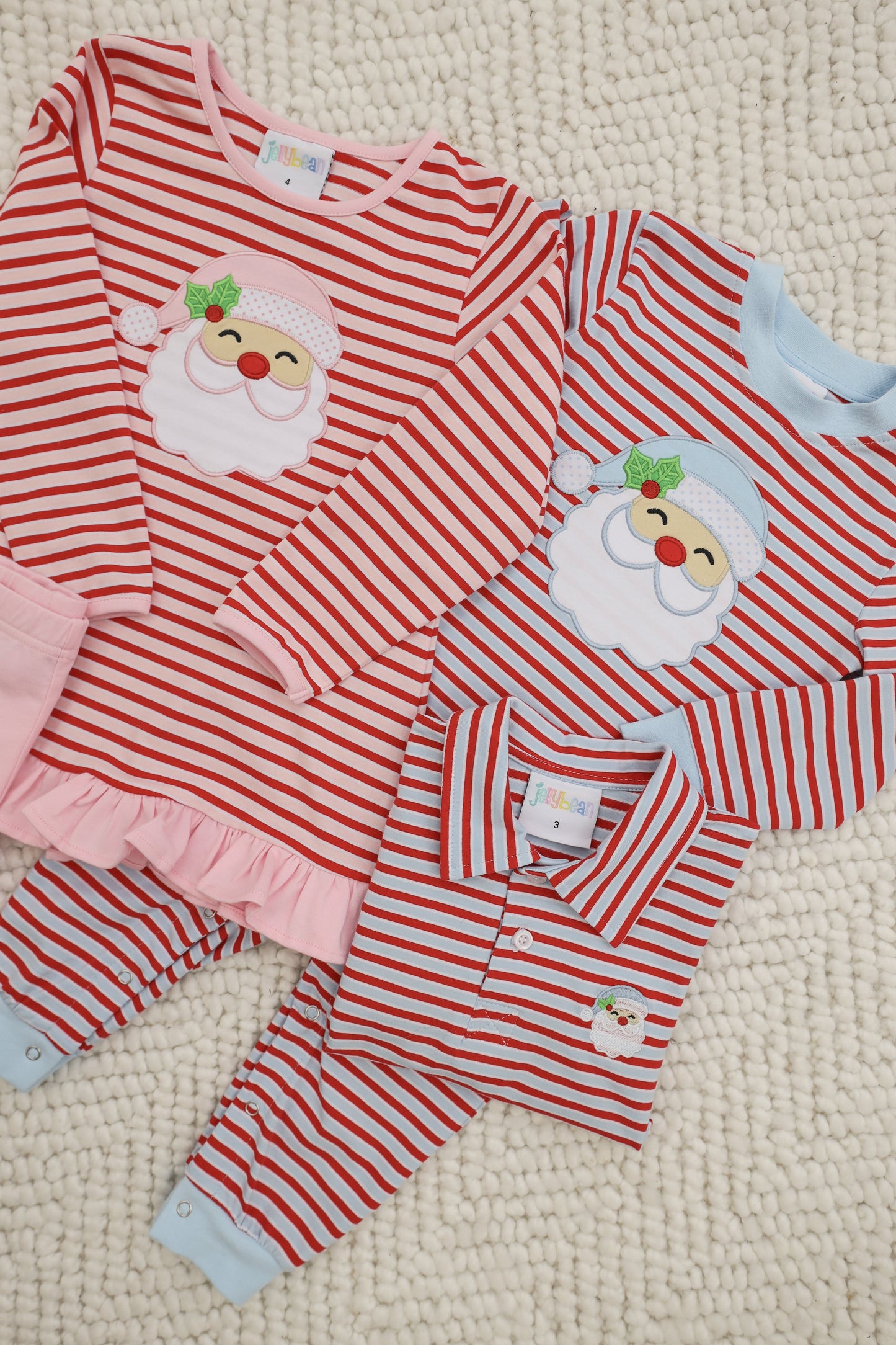 Jolly St. Nick Ruffle Pants Set