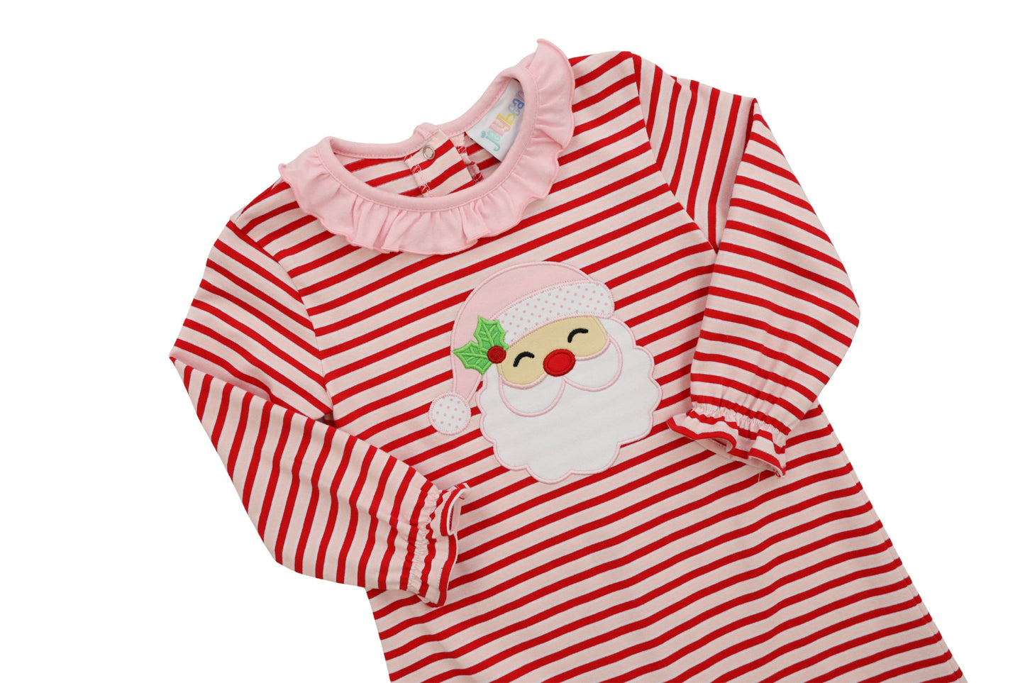 Jolly St. Nick Ruffle Romper