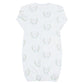 Blue Lamb Print Gown