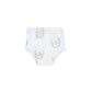 Blue Lamb Print Diaper Cover Set