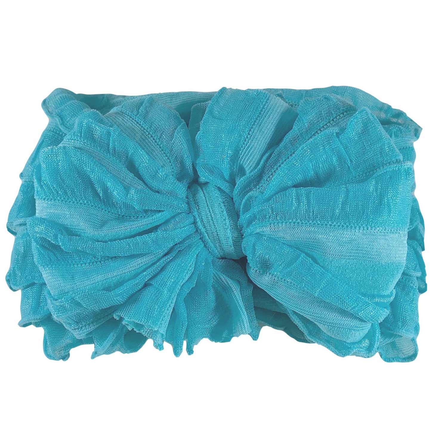 Ruffled Headband | Lagoon
