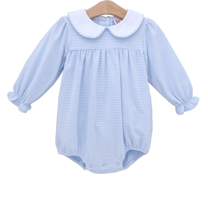 Lottie Bubble - Light Blue Stripe