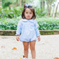 Lottie Bubble - Light Blue Stripe
