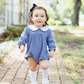 Lottie Bubble - Navy Stripe