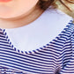 Lottie Bubble - Navy Stripe