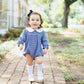 Lottie Bubble - Navy Stripe