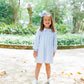 Lottie Dress- Light Blue Stripe