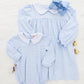 Lottie Dress- Light Blue Stripe