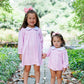 Lottie Dress- Light Pink Stripe