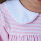 Lottie Dress- Light Pink Stripe