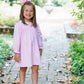 Lottie Dress- Light Pink Stripe