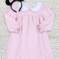 Lottie Dress- Light Pink Stripe