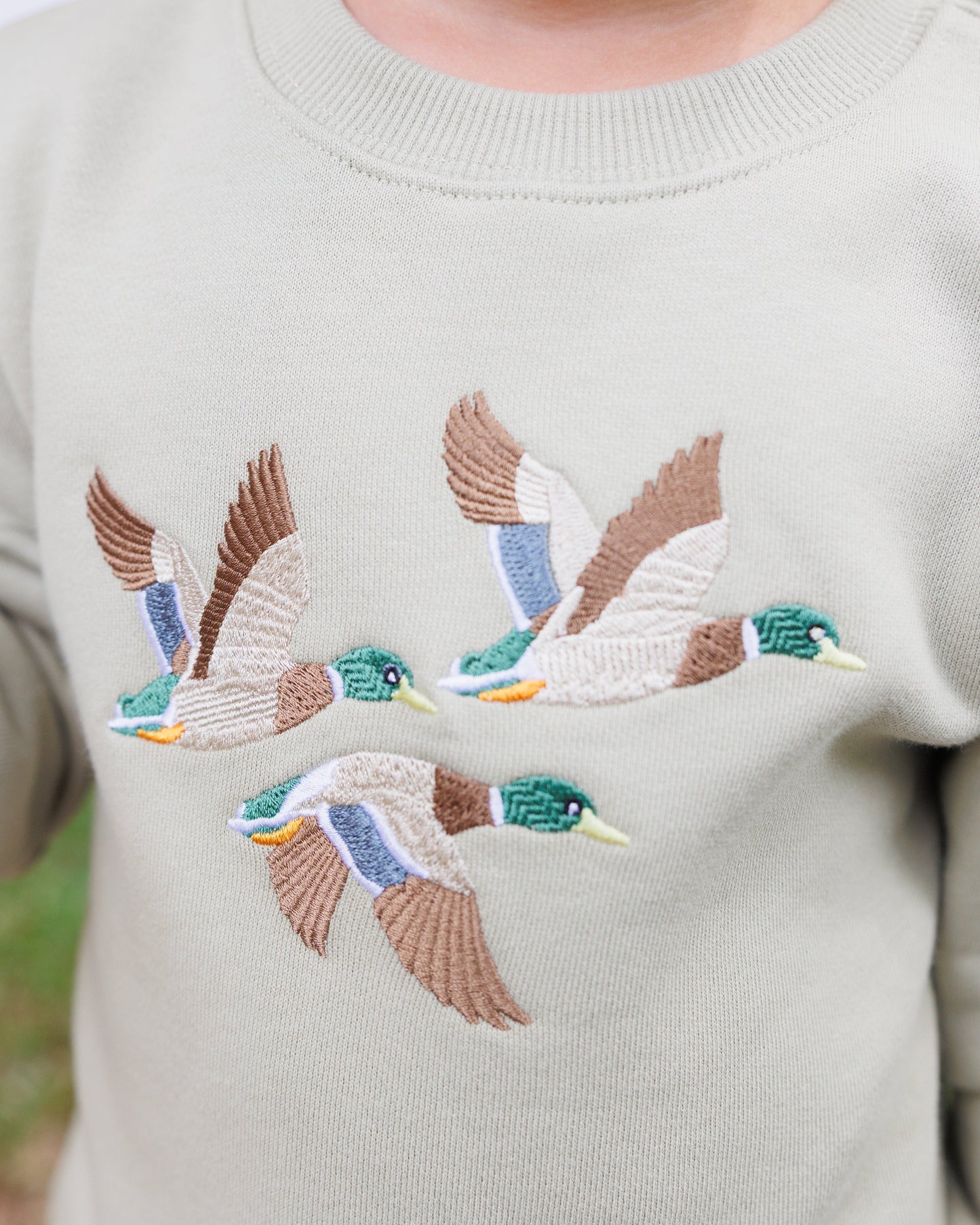Mallard Trio French Terry Pullover