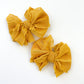 Ruffle Clip | Mustard