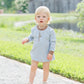 Nathan Bubble- Dusty Sage Stripe/Light Brown